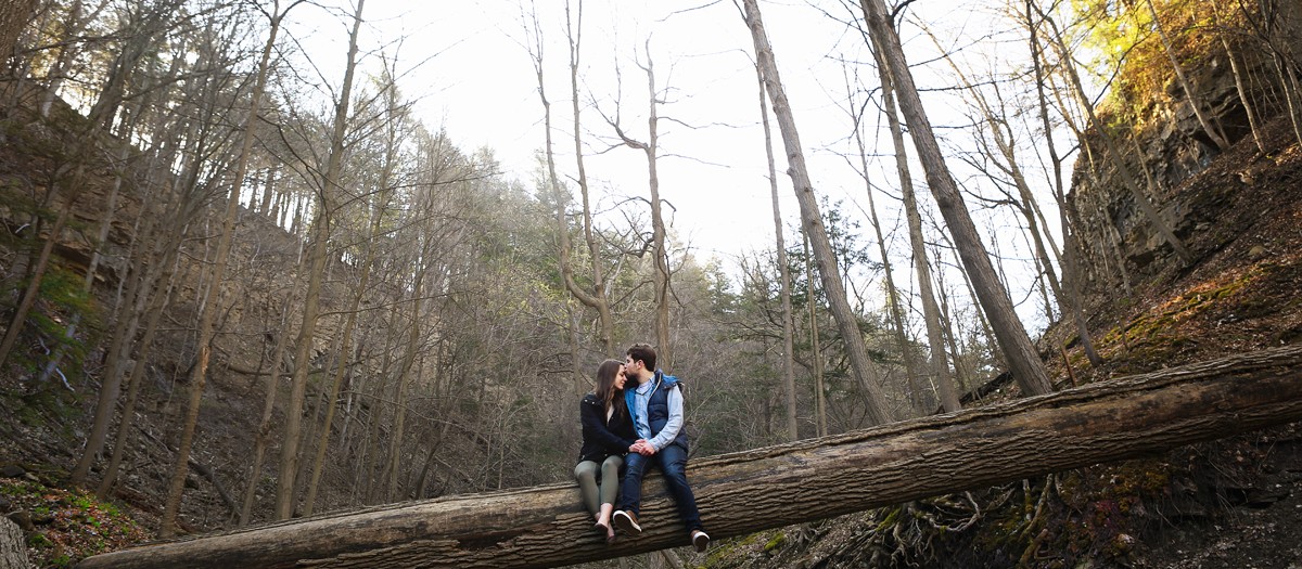 Dan and Jessica - Hamilton Engagement Photographer