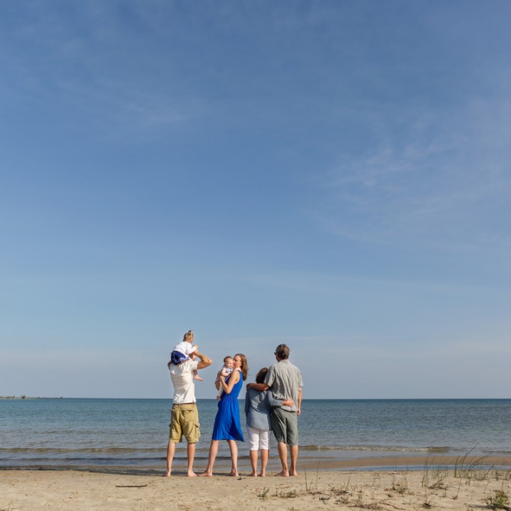Klein and Witter Family - Port Elgin Family Photographer