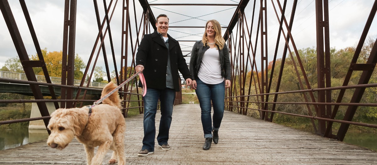 Elyse and Troy - Port Elgin Engagement Photographer